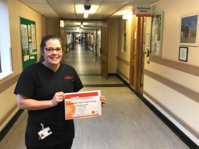A photograph of Laura Strong, Sepsis Practitioner. JPEG