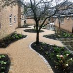Grantham hospital's Ward 6 garden refurbishment
