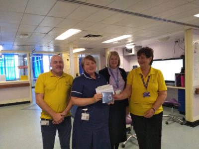 Elaine Huckle gives back to hospitals