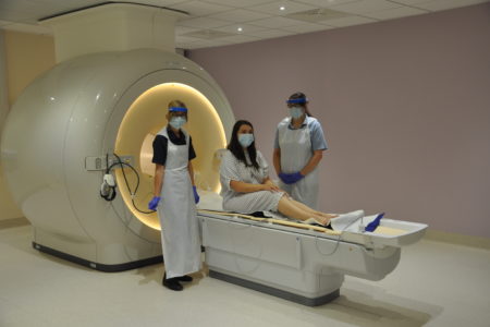 First patient to use Louth's new MRI scanner