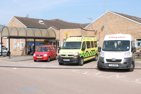 Grantham and District Hospital, exterior