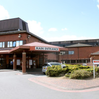 Lincoln County Hospital main entrance