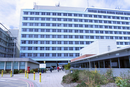 Pilgrim Hospital, Boston exterior