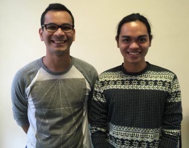 Tham Falahi (left) and Lexi Marapao (right).