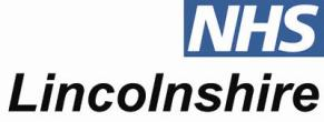 NHS Lincs logo