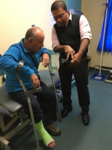 Doctor and patient
