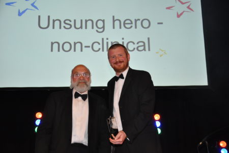 Unsung hero- non-clinical award winner