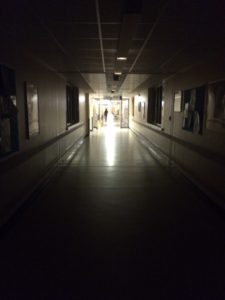 Hospital at night