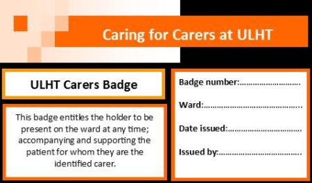 Carers badge