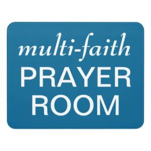 Multi-faith prayer room icon