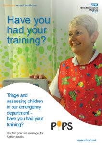 Paediatric observation priority score (POPS) poster