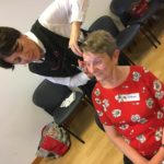 Cancer patients enjoy a pampering session at Lincoln County Hospital