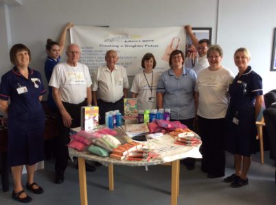 Local Hope charity funding care bags for chemotherapy patients