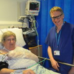 Patient Pete Saumby and Dr David Morgan from the Lincolnshire Heart Centre