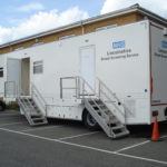 Mobile breast screening unit