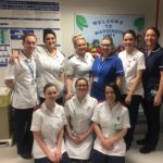 Staff members on Waddington Unit