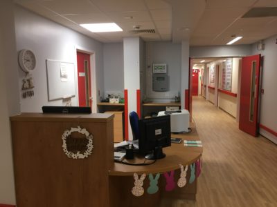 Lincoln neonatal unit entrance