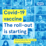Covid-19 vaccine roll-out poster