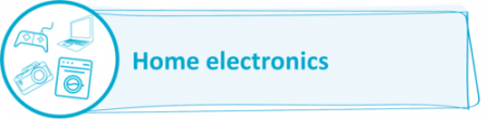 Home electronics icon