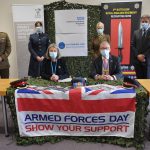 Re-signing of the Armed Forces Covenant at ULHT