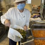 Hospital kitchens at Christmas