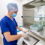 Aseptic unit disinfection process