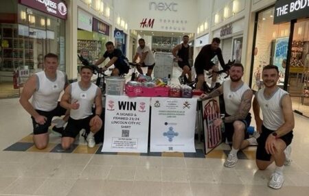 Fundraising in the Waterside Shopping Centre