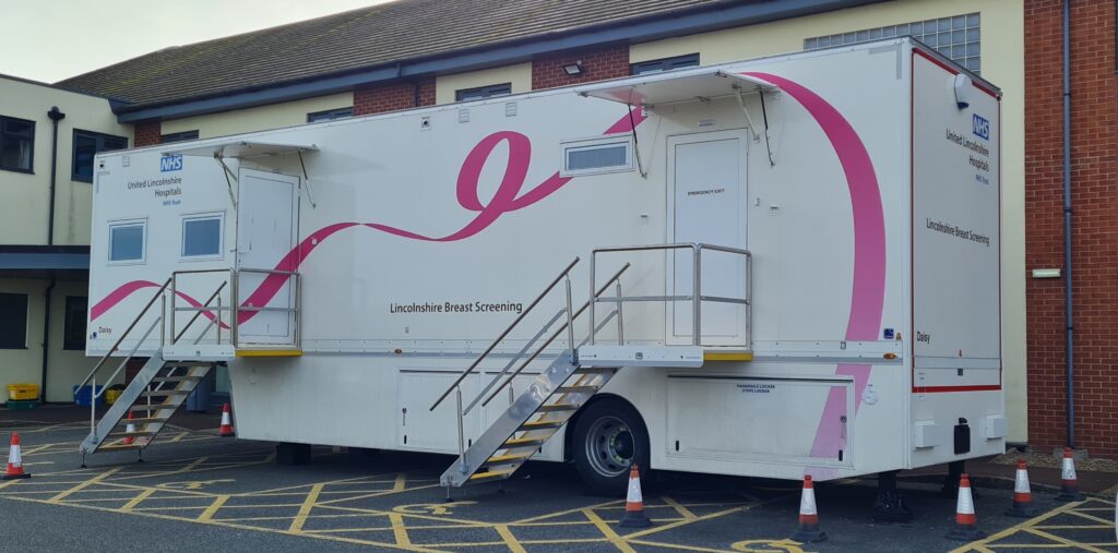 Breast screening appointments available in Market Rasen United