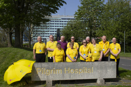 Volunteers at Pilgrim Hospital, Boston