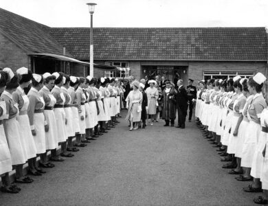 a royal visit to Grantham and District Hospital