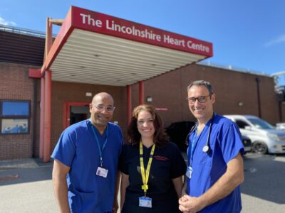 Outside of the heart centre