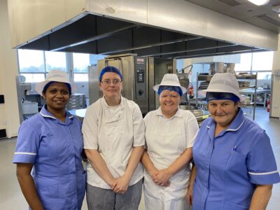 some of the team at Grantham and District Hospital