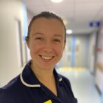 Sister Chelsea Spencer at work at Pilgrim Hospital, Boston