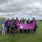 Pictured are some of those who took part in last year’s Wolds Walk
