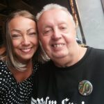 Kelly with her dad Kevin