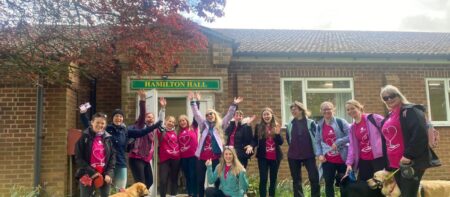 Pictured below are some of those who went on the Wolds Walk last year