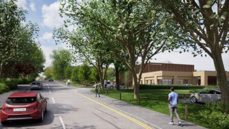 Artist's impression of the new Endoscopy Unit