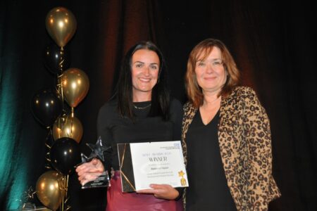 Becky Taylor, staff award winner