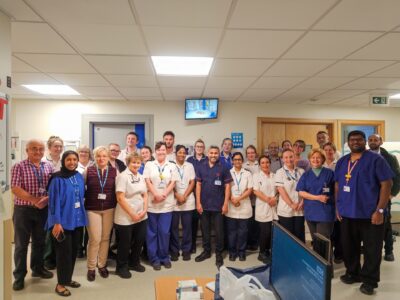 lots of nurses and doctors