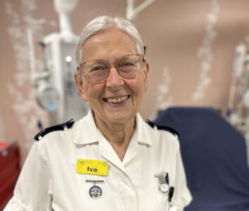 Iva Hills has dedicated 55 years of her life to caring for patients in Boston